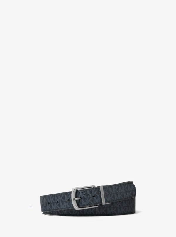 Panske Opasky Michael Kors 6-in-1 Logo Box Set Modre - Doplnky Michael Kors Lacne | VLOSN-9320
